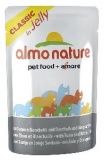 Паучи для кошек Almo Nature Classic Jelly Cat Tuna&White Bait